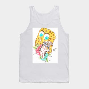 tattooed sponge Tank Top